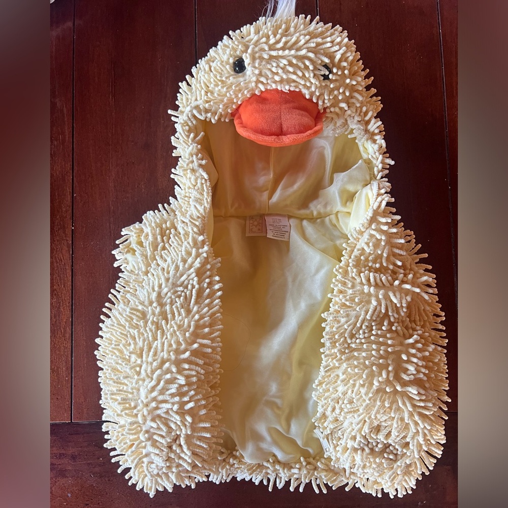 Adorable Duck Hooded Baby Halloween Costume